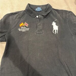 Ralph Lauren Black Polo Shirt